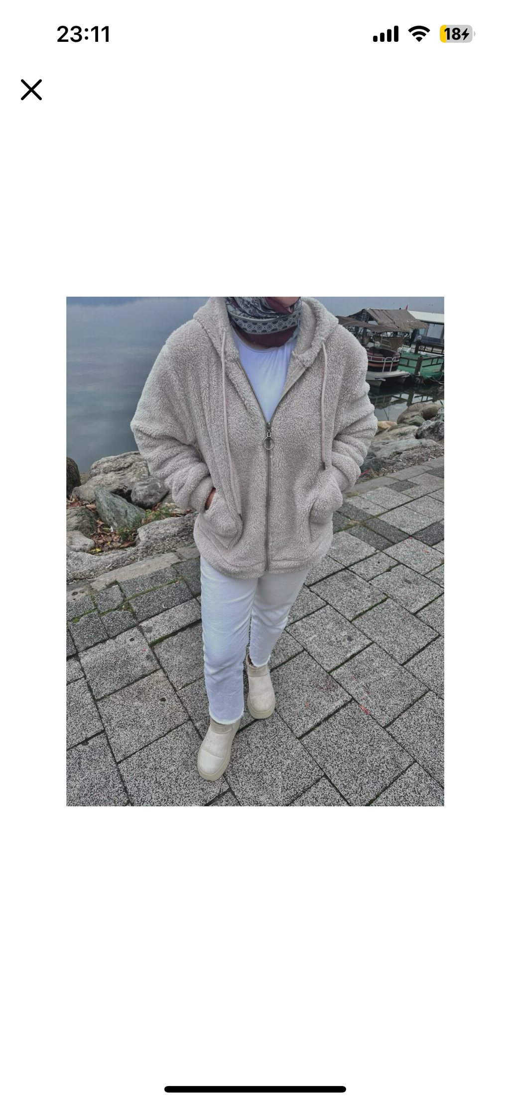 Kapişonlu peluş