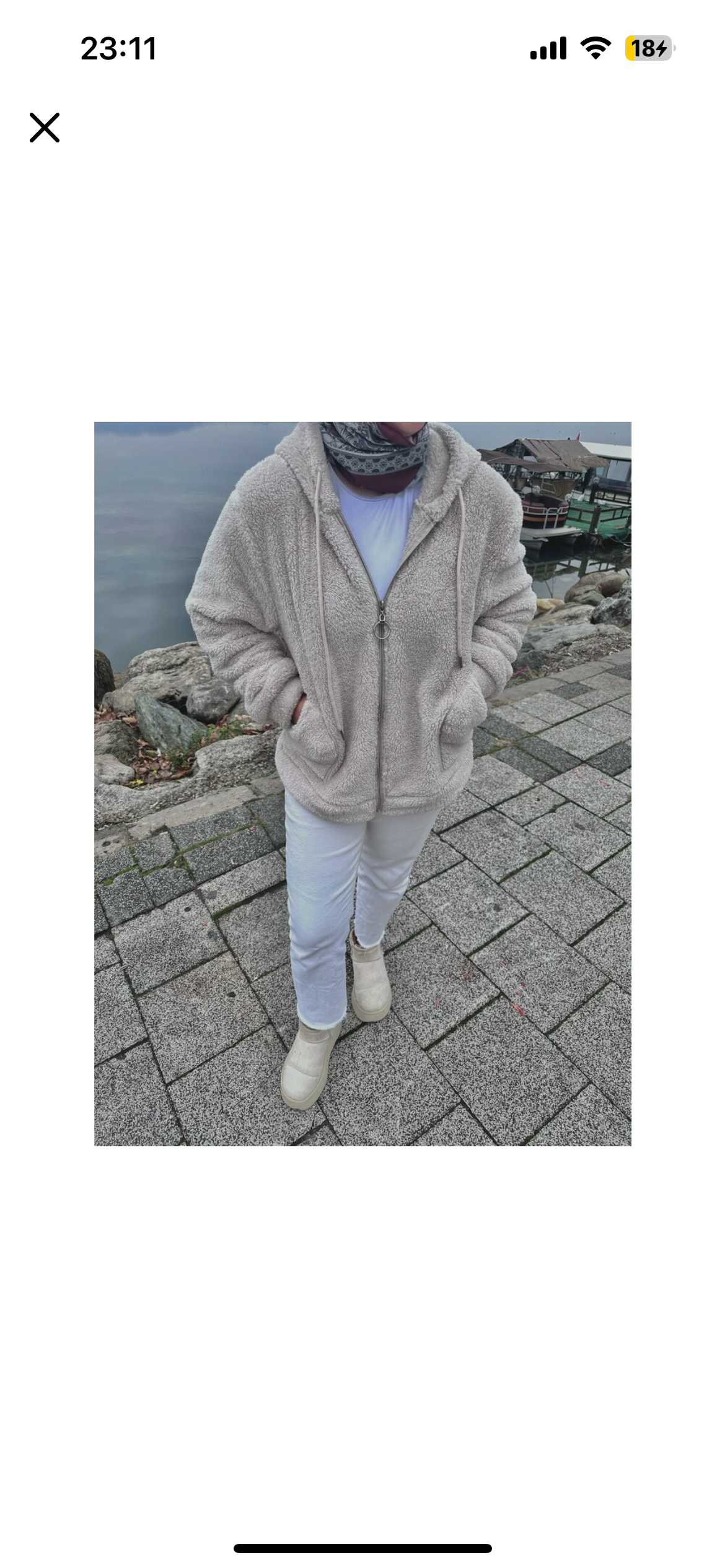 Kapişonlu peluş