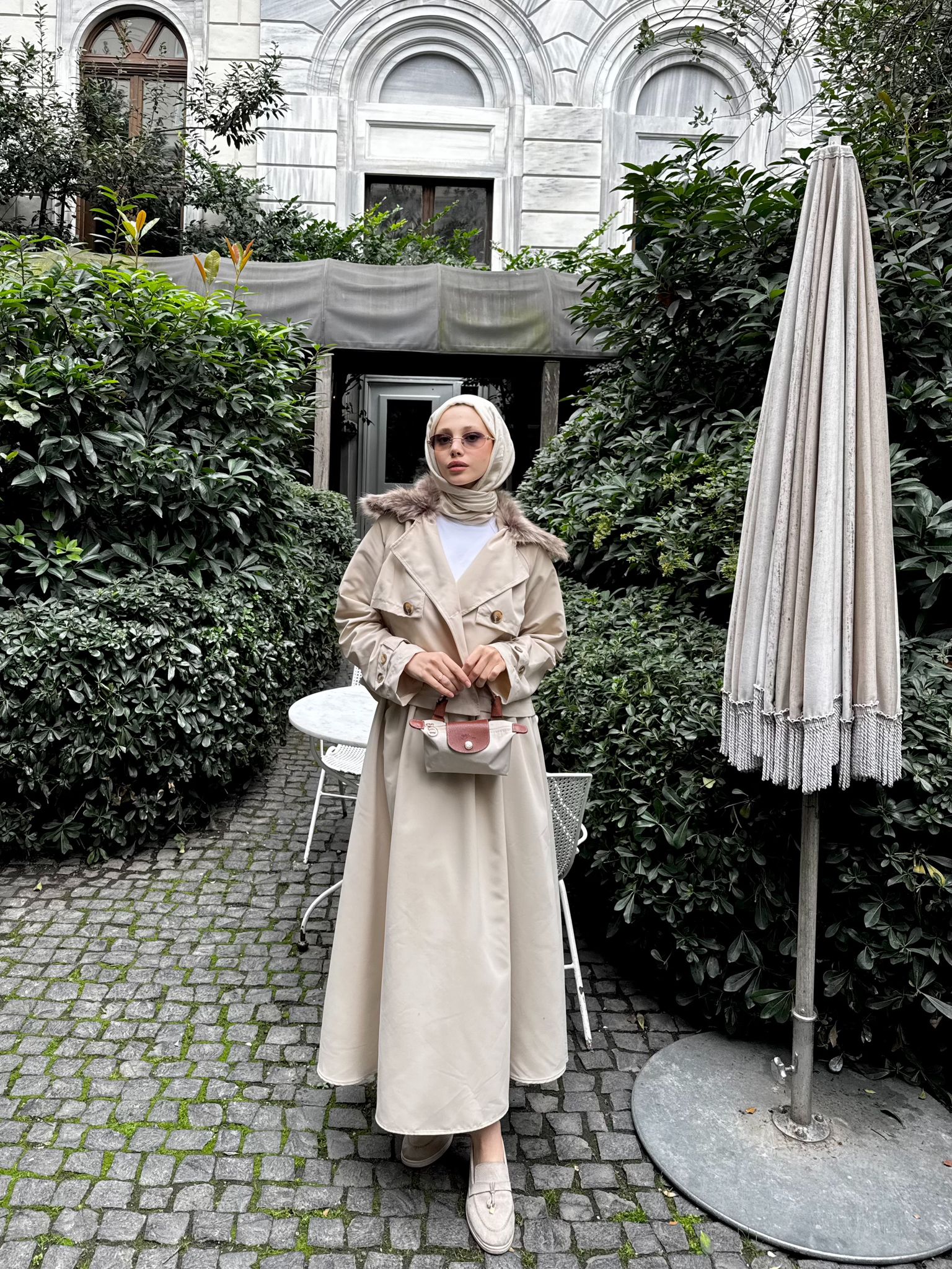 Trençkot Şık takım (taş)